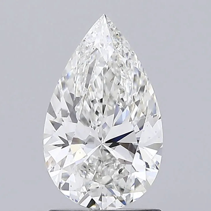1.50ct Pear Lab Grown Diamond (Colour F, Clarity VS2, IGI Certified)