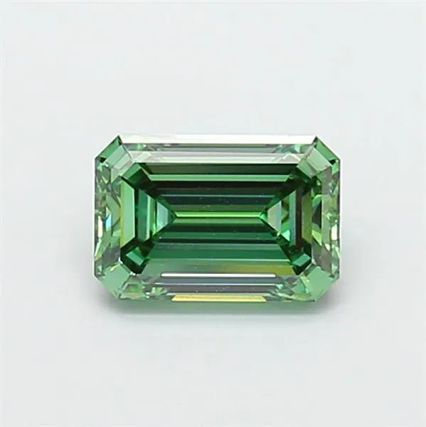1.51ct Emerald Lab Grown Diamond (Colour Fancy Vivid Green, Clarity VVS2, IGI Certified)