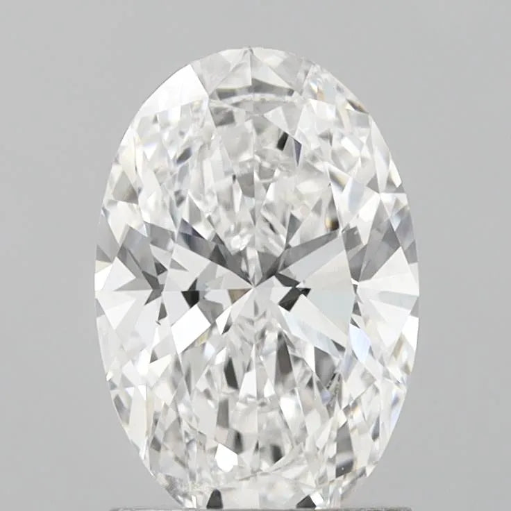 1.52ct Oval Lab Grown Diamond (Colour E, Clarity VVS2, IGI Certified)