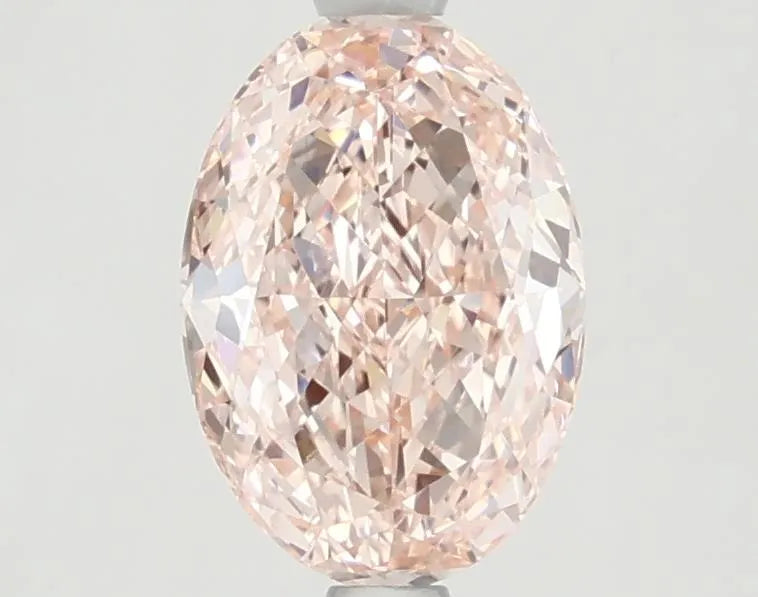 1.59ct Oval Lab Grown Diamond (Colour Fancy Intense Pink, Clarity VVS2, IGI Certified)