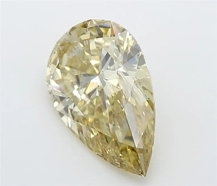 1.60ct Pear Lab Grown Diamond (Colour Fancy Intense Yellow, Clarity VS2, IGI Certified)