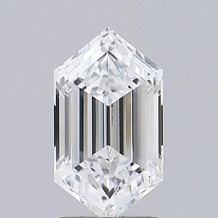 1.79ct Hexagonal Lab Grown Diamond (Colour D, Clarity VVS2, IGI Certified)
