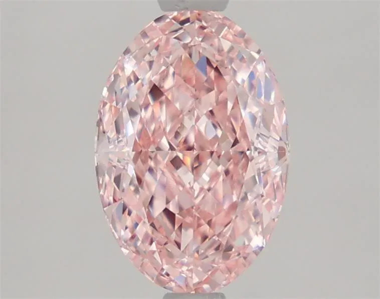 1.81ct Oval Lab Grown Diamond (Colour Fancy Intense Pink, Clarity VS1, IGI Certified)