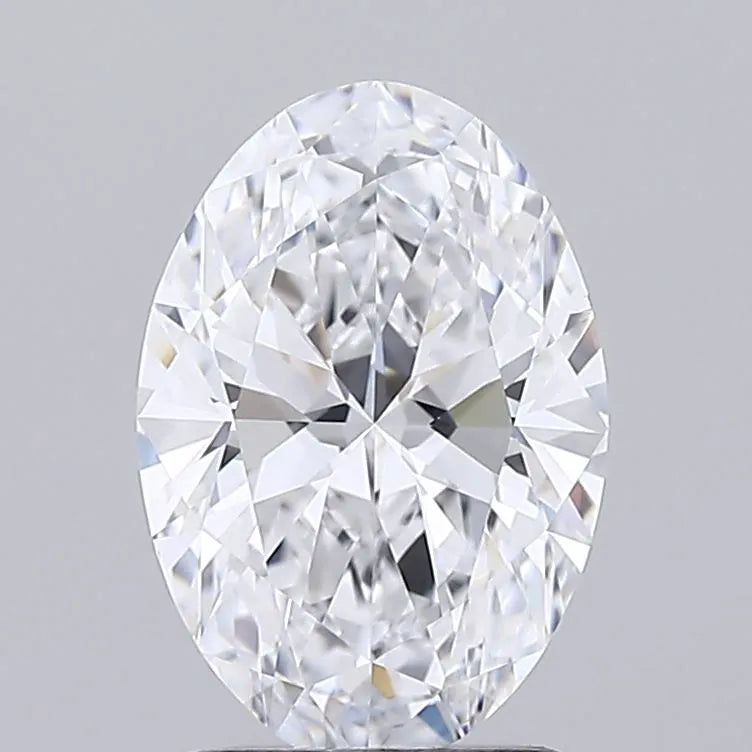 1.84ct Oval Lab Grown Diamond (Colour E, Clarity IF, Cut EX, IGI Certified)