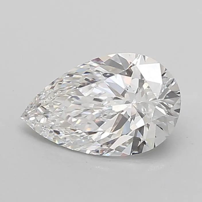 1.87ct Pear Lab Grown Diamond (Colour D, Clarity IF, Cut EX, IGI Certified)