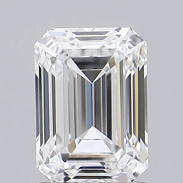 1.90ct Emerald Lab Grown Diamond (Colour D, Clarity IF, IGI Certified)