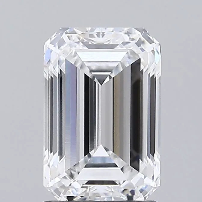 1.96ct Emerald Lab Grown Diamond (Colour D, Clarity VVS2, IGI Certified)