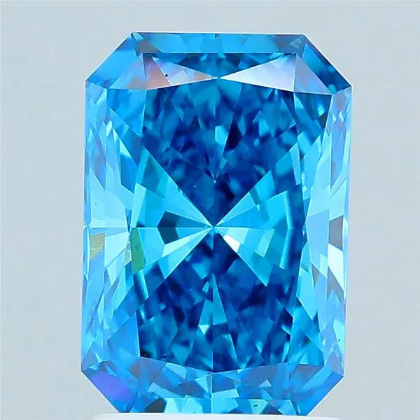 1.98ct Radiant Lab Grown Diamond (Colour Fancy Vivid Blue, Clarity VS1, IGI Certified)