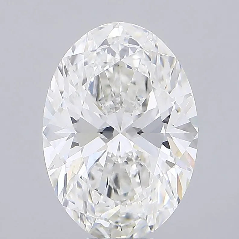 10.12ct Oval Lab Grown Diamond (Colour F, Clarity VVS2, IGI Certified)