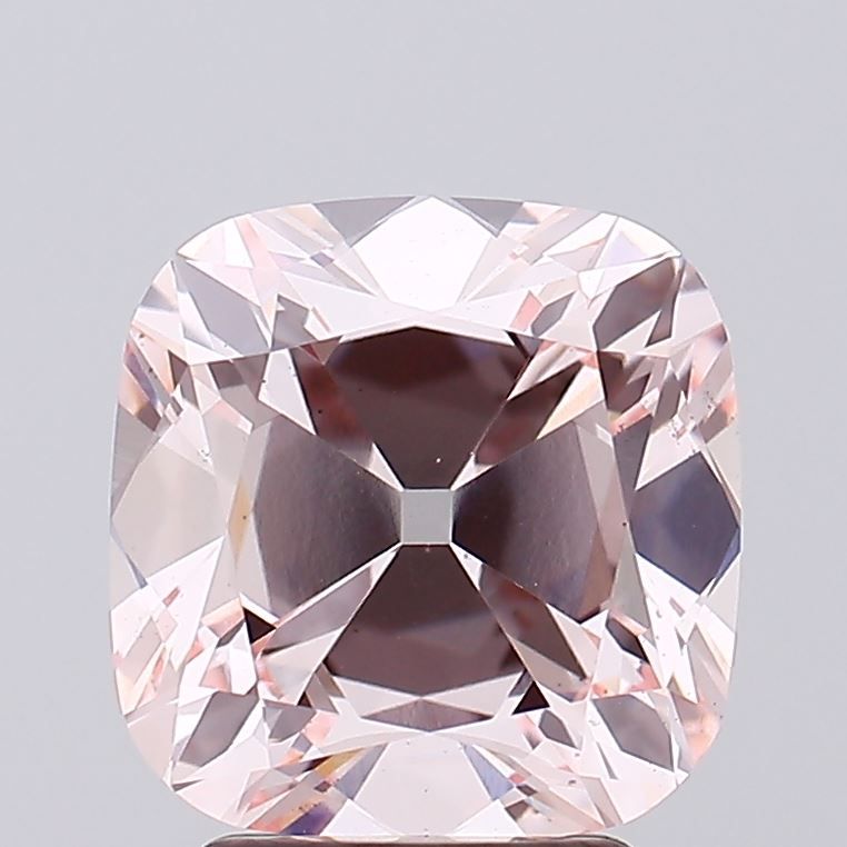 3.12ct Fancy Pink VS2 Square Cushion Brilliant OMC - Lab Diamond