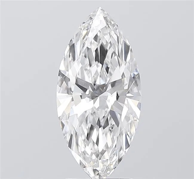 2.53ct Marquise Lab Grown Diamond (Colour E, Clarity VVS2, IGI Certified)