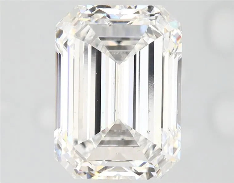 3.00ct Emerald Lab Grown Diamond (Colour F, Clarity SI1, IGI Certified)