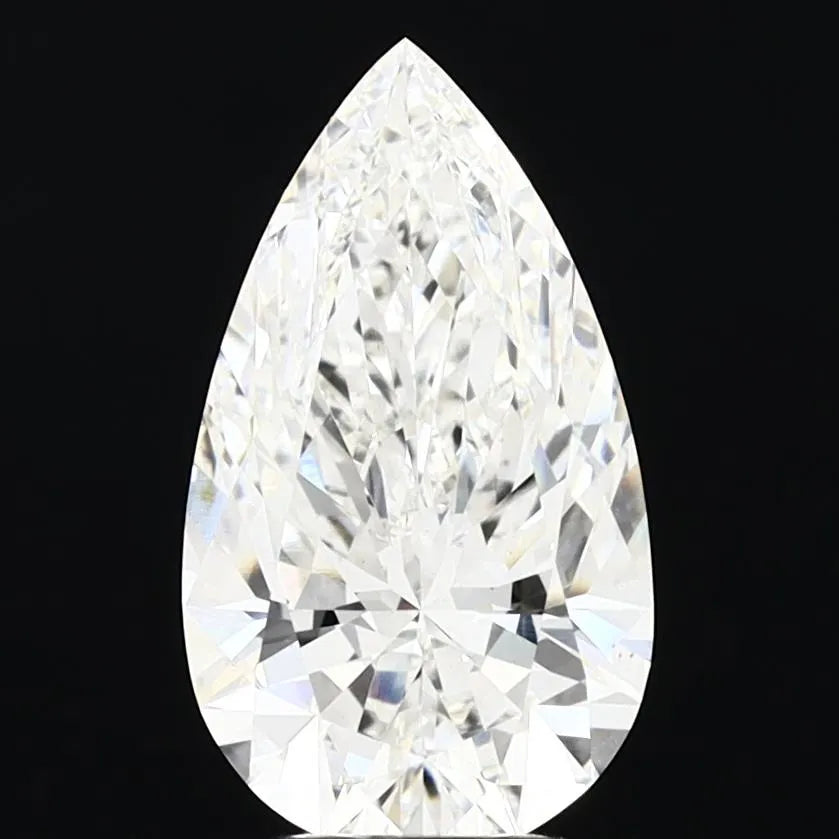 3.60ct Pear Lab Grown Diamond (Colour F, Clarity VS1, IGI Certified)
