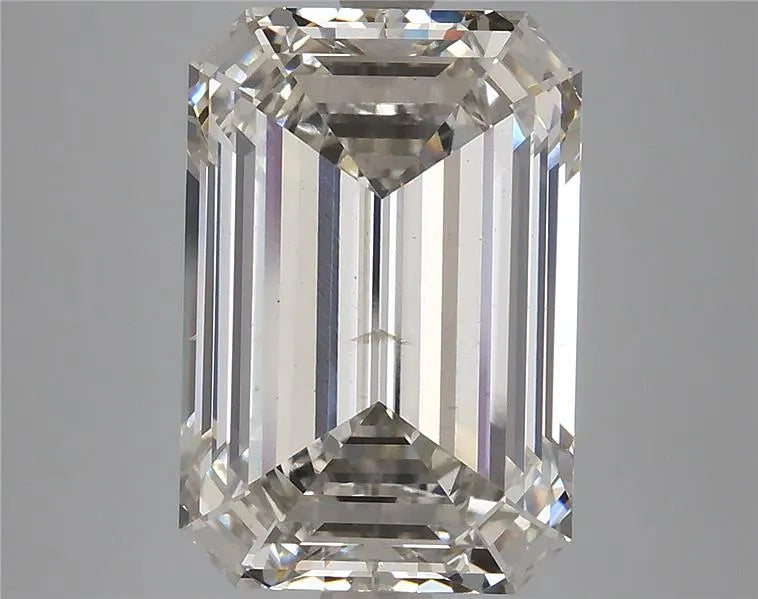 7.02ct Emerald Lab Grown Diamond (Colour H, Clarity SI1, IGI Certified)