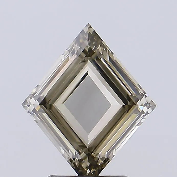 1.74ct Lozenge Lab Grown Diamond (Colour Light Gray, Clarity VS1, IGI Certified)