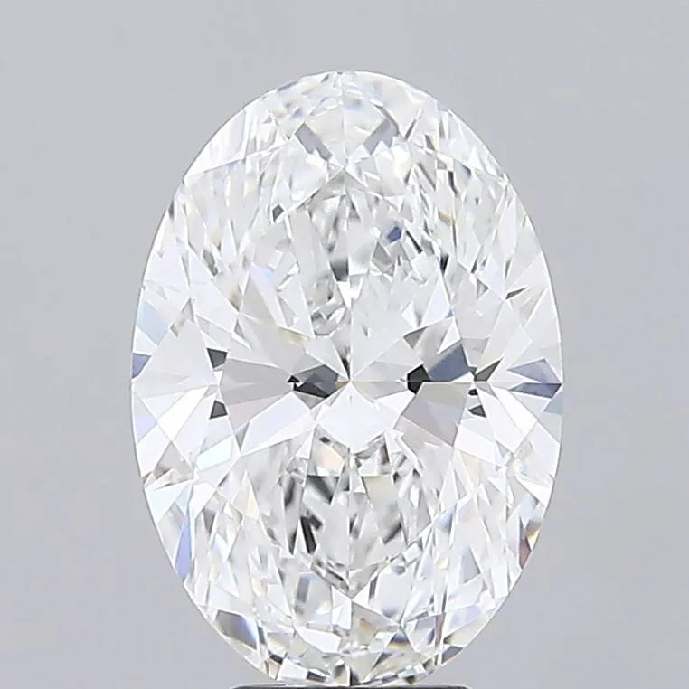 6.04ct Oval Lab Grown Diamond (Colour E, Clarity VVS2, IGI Certified)