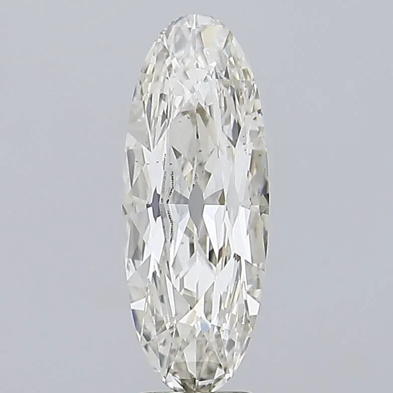 4.34ct Oval Lab Grown Diamond (Colour H, Clarity VS2, IGI Certified)