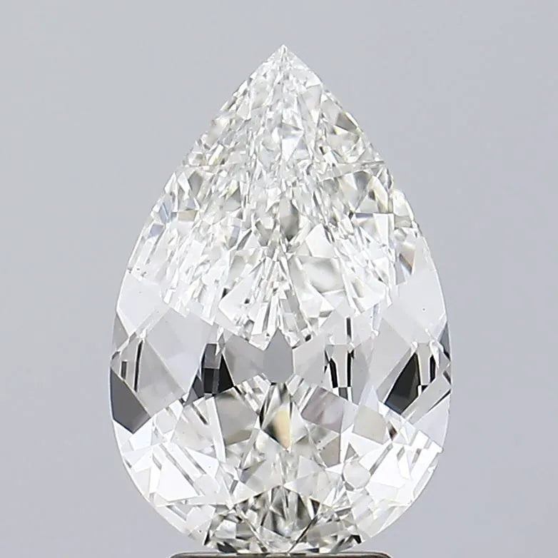 3.16ct Pear Lab Grown Diamond (Colour G, Clarity VS1, IGI Certified)