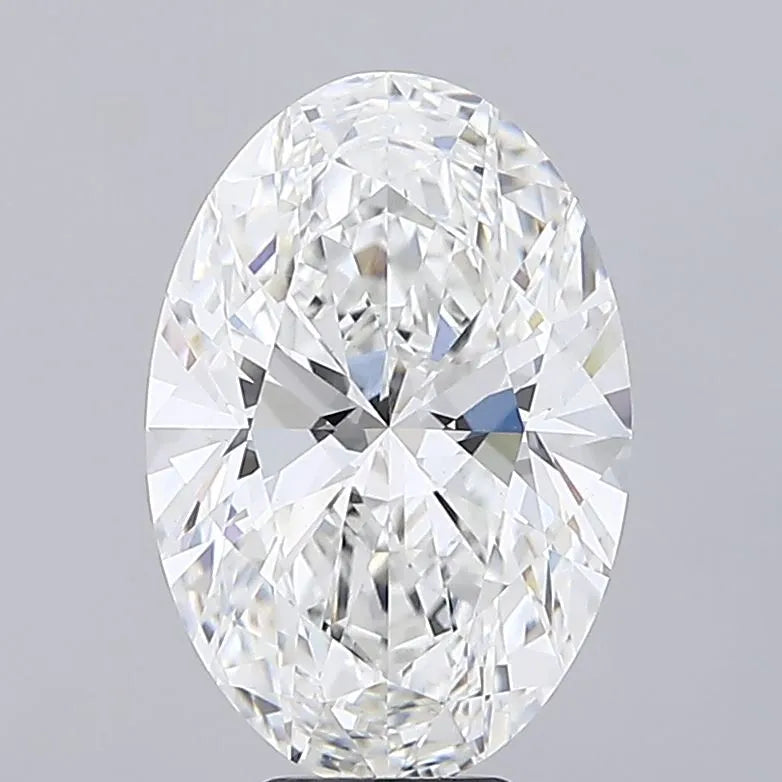 8.02ct Oval Lab Grown Diamond (Colour F, Clarity VS1, IGI Certified)