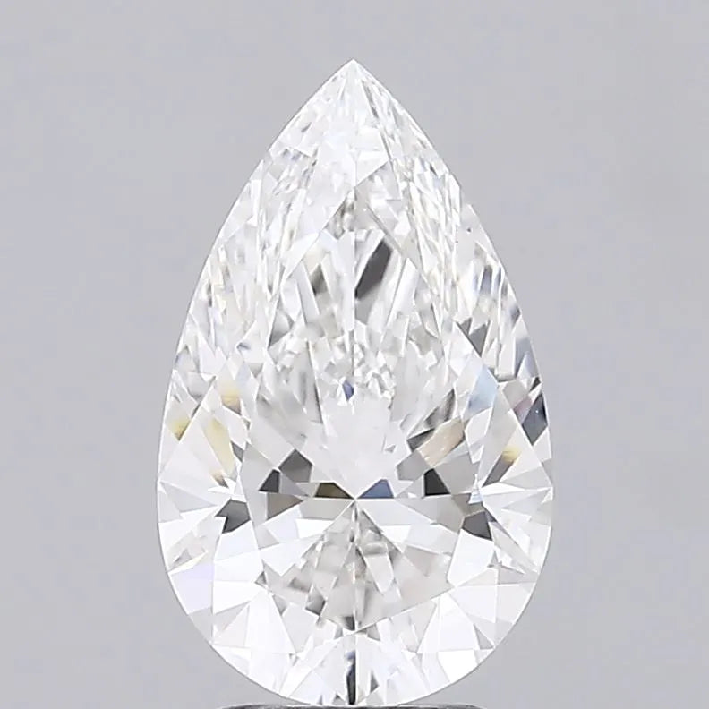 3.02ct Pear Lab Grown Diamond (Colour F, Clarity VVS2, IGI Certified)