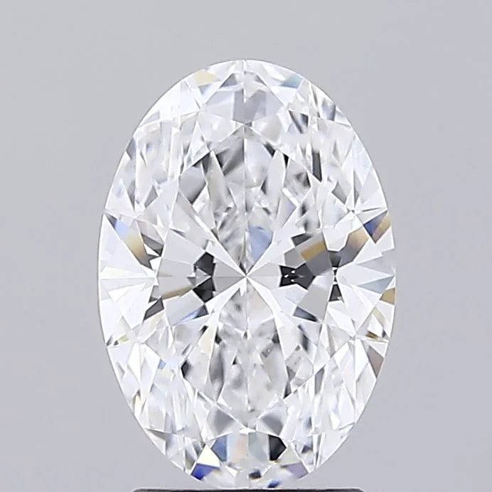 2.05ct Oval Lab Grown Diamond (Colour D, Clarity VVS1, GIA Certified)