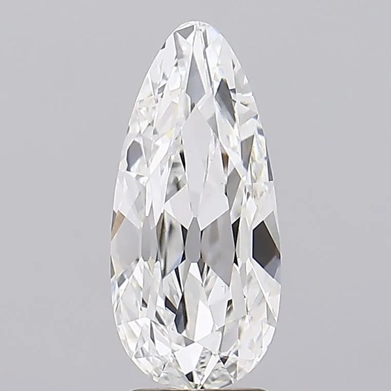 3.75ct Pear Lab Grown Diamond (Colour F, Clarity VS1, IGI Certified)