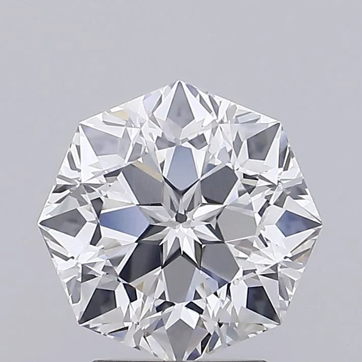 2.61ct Octagonal Lab Grown Diamond (Colour E, Clarity VVS2, IGI Certified)