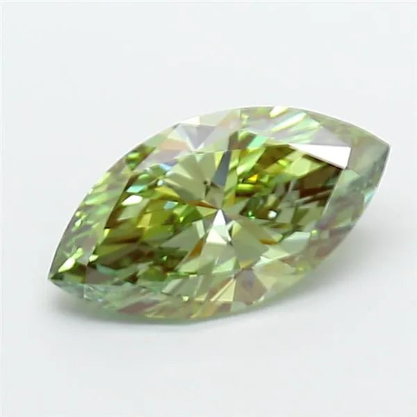 2.00ct Marquise Lab Grown Diamond (Colour Fancy Vivid Green, Clarity VS1, IGI Certified)