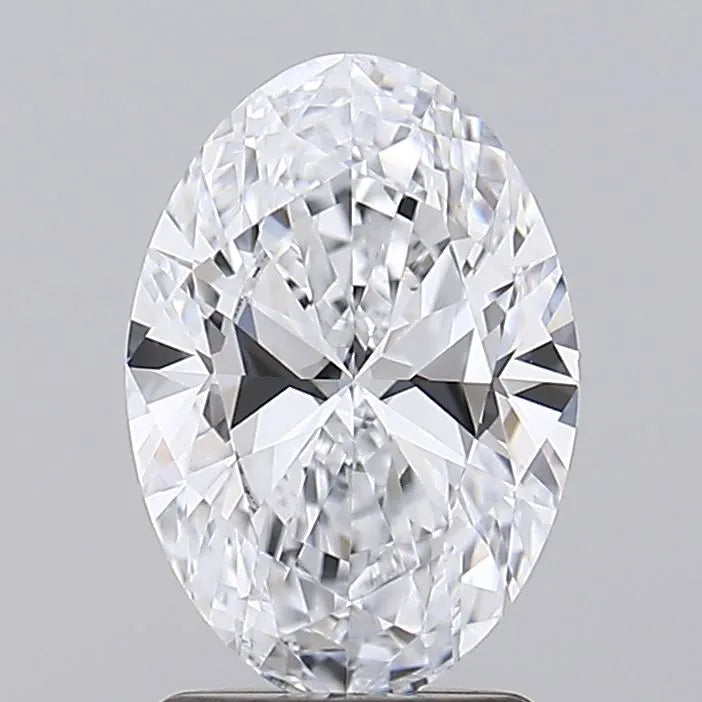 2.00ct Oval Lab Grown Diamond (Colour D, Clarity IF, IGI Certified)