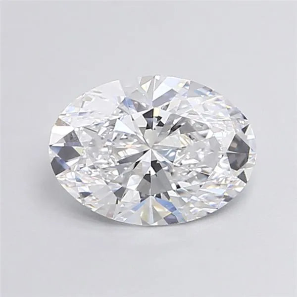 2.00ct Oval Lab Grown Diamond (Colour D, Clarity VVS1, IGI Certified)