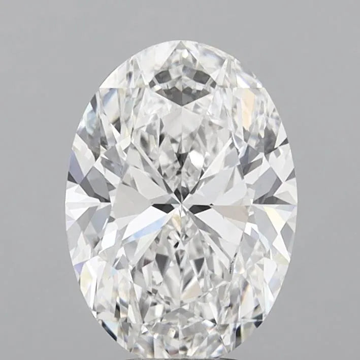 2.00ct Oval Lab Grown Diamond (Colour E, Clarity VS1, IGI Certified)