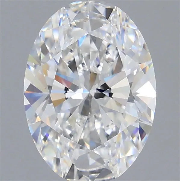 2.00ct Oval Lab Grown Diamond (Colour E, Clarity VVS1, IGI Certified)