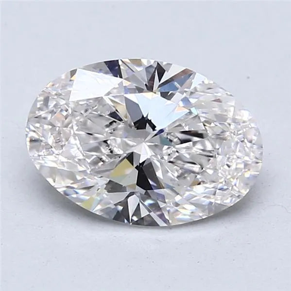 2.00ct Oval Lab Grown Diamond (Colour F, Clarity VS1, IGI Certified)