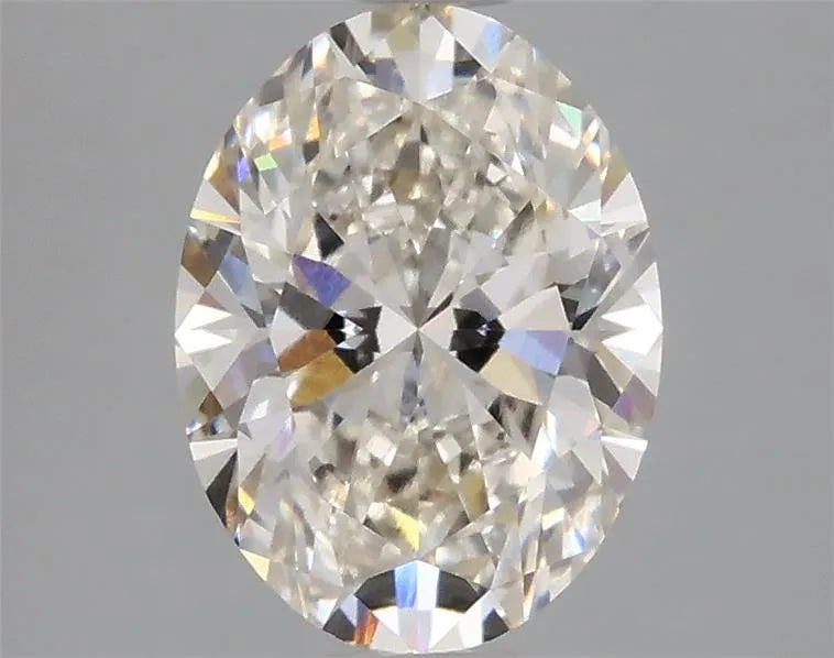 2.00ct Oval Lab Grown Diamond (Colour H, Clarity VVS2, IGI Certified)