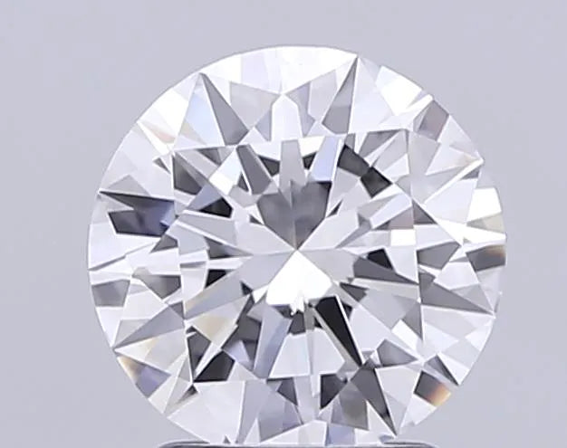 2.00ct Round Lab Grown Diamond (Colour D, Clarity VVS2, Cut EX, IGI Certified)