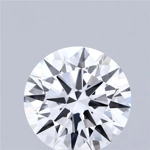2.00ct Round Lab Grown Diamond (Colour E, Clarity VVS2, Cut EX, IGI Certified)