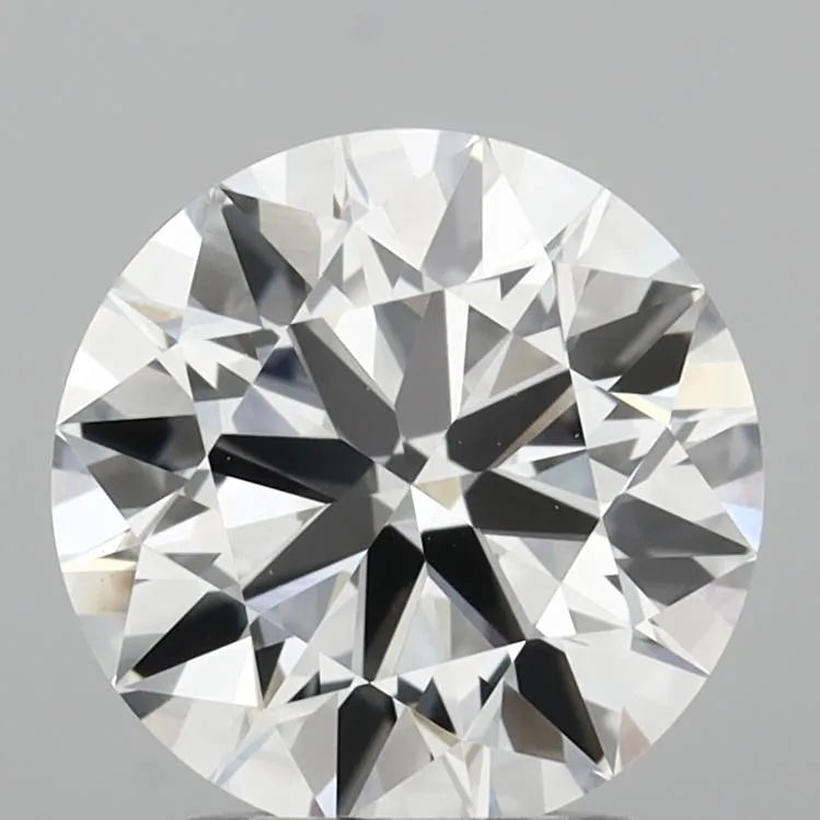 2.00ct Round Lab Grown Diamond (Colour E, Clarity VVS2, Cut ID, IGI Certified)