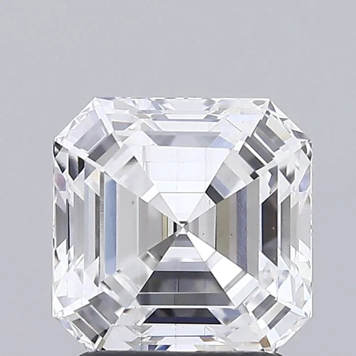 2.01ct Asscher Lab Grown Diamond (Colour E, Clarity VS2, IGI Certified)