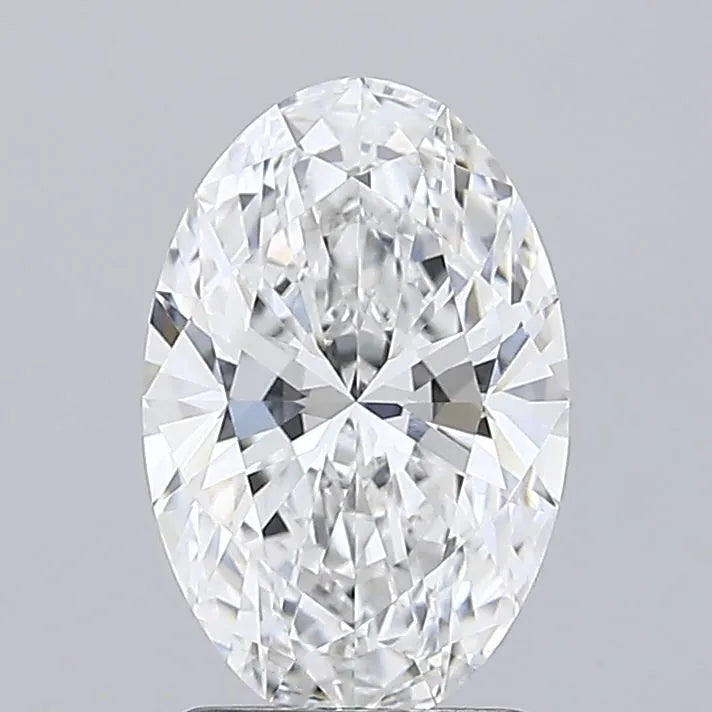 2.02ct Oval Lab Grown Diamond (Colour E, Clarity VVS2, IGI Certified)