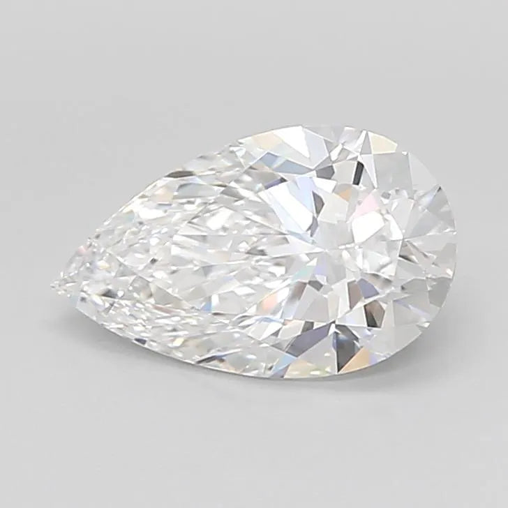 2.02ct Pear Lab Grown Diamond (Colour D, Clarity IF, Cut EX, IGI Certified)
