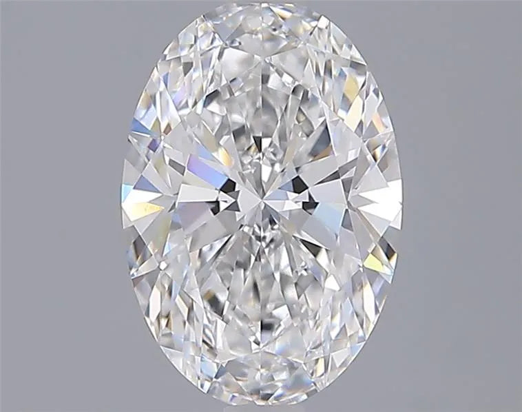 2.03ct Oval Lab Grown Diamond (Colour E, Clarity VVS1, IGI Certified)