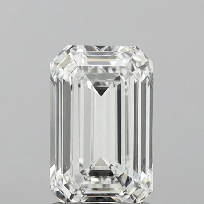 2.04ct Emerald Lab Grown Diamond (Colour F, Clarity VVS2, IGI Certified)