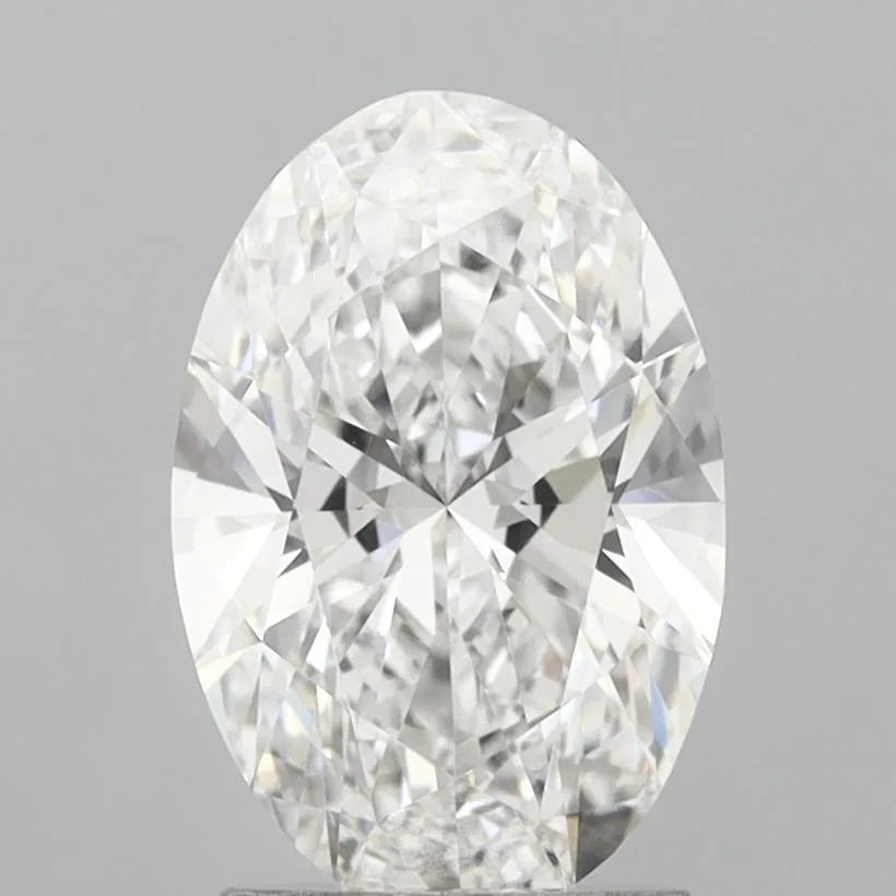 2.04ct Oval Lab Grown Diamond (Colour F, Clarity VVS2, IGI Certified)