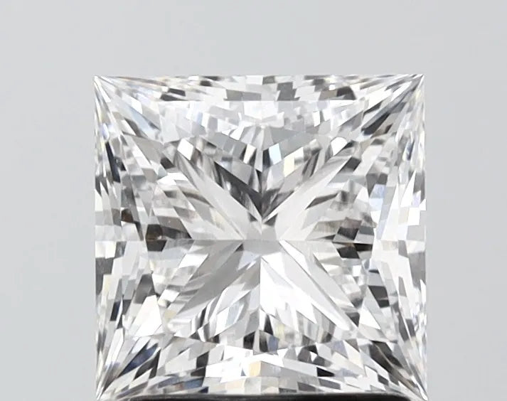 2.04ct Princess Lab Grown Diamond (Colour E, Clarity IF, IGI Certified)
