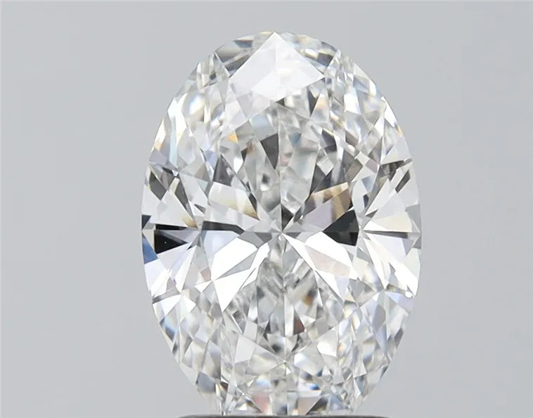 2.05ct Oval Lab Grown Diamond (Colour E, Clarity VVS1, IGI Certified)