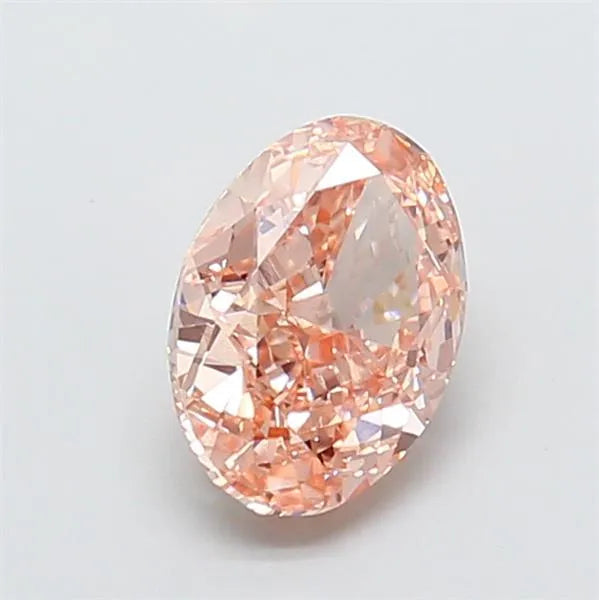 2.05ct Oval Lab Grown Diamond (Colour Fancy Brown, Clarity VS1, IGI Certified)