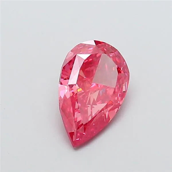 2.05ct Pear Lab Grown Diamond (Colour Fancy Vivid Red, Clarity VS2, IGI Certified)