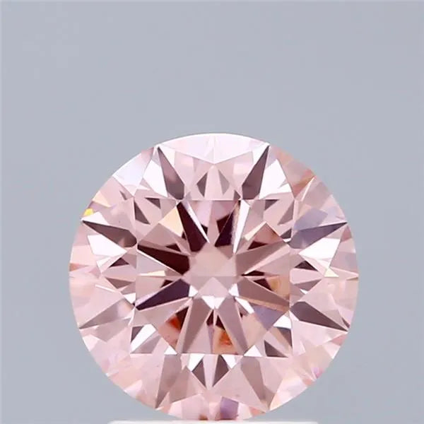 2.05ct Round Lab Grown Diamond (Colour Fancy Intense Pink, Clarity VS1, Cut ID, IGI Certified)