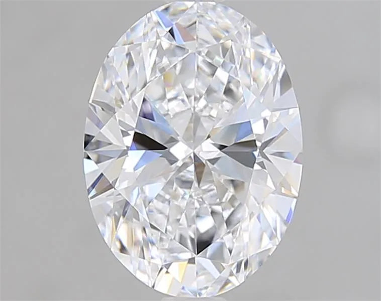2.06ct Oval Lab Grown Diamond (Colour D, Clarity VVS1, IGI Certified)