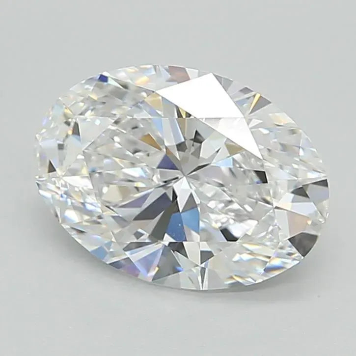 2.07ct Oval Lab Grown Diamond (Colour E, Clarity VVS2, IGI Certified)